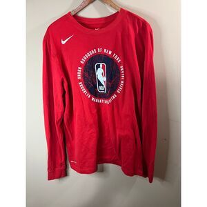 Nike Long Sleeve T-Shirt - New York Five Boroughs - Mens Large‎